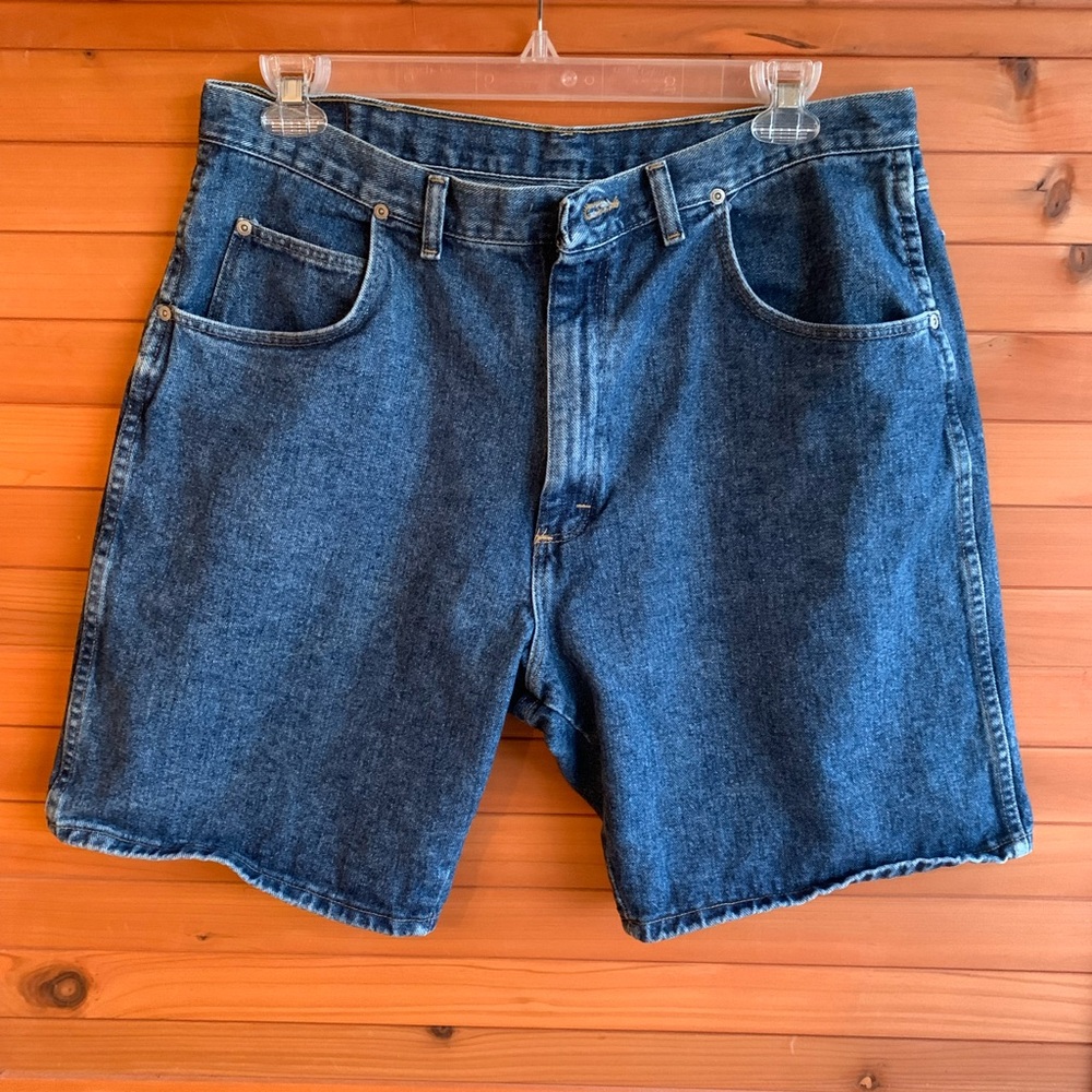 Wrangler Blue Denim Shorts Size 38